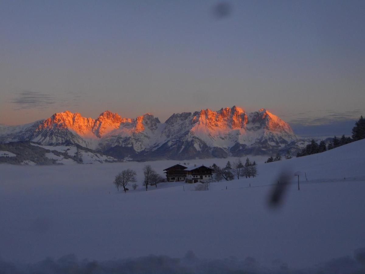 Hahnenkammblick Villa Kitzbühel Buitenkant foto