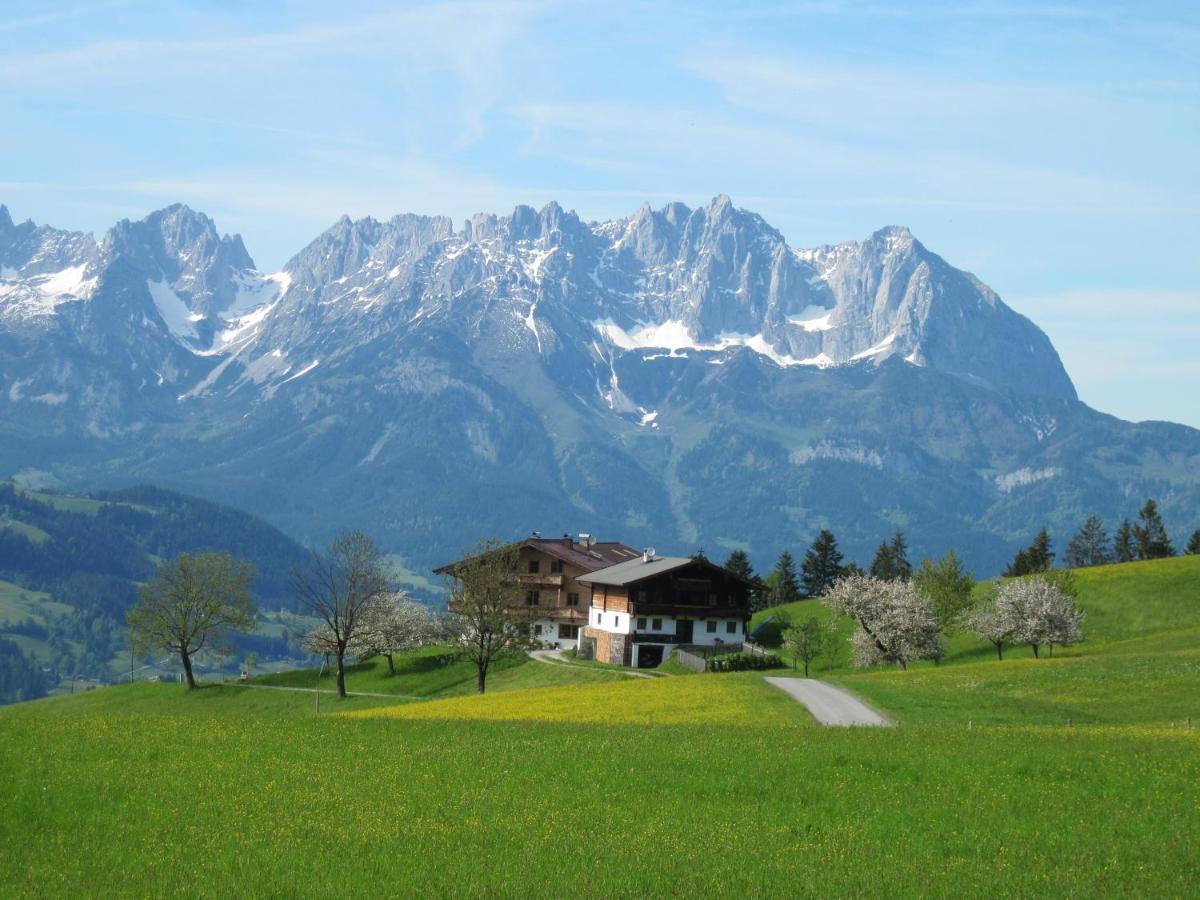 Hahnenkammblick Villa Kitzbühel Buitenkant foto