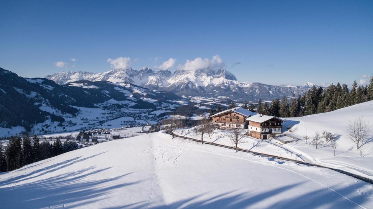Hahnenkammblick Villa Kitzbühel Buitenkant foto