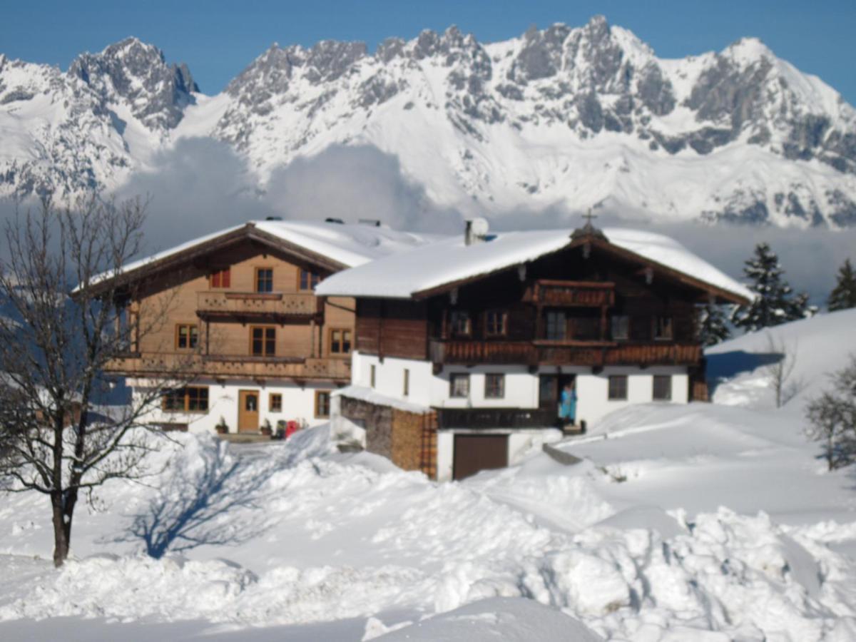 Hahnenkammblick Villa Kitzbühel Buitenkant foto