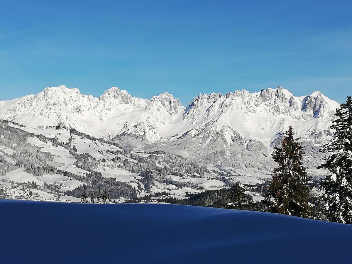 Hahnenkammblick Villa Kitzbühel Buitenkant foto