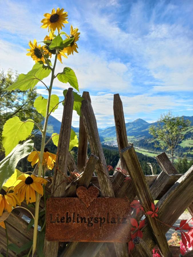 Hahnenkammblick Villa Kitzbühel Buitenkant foto