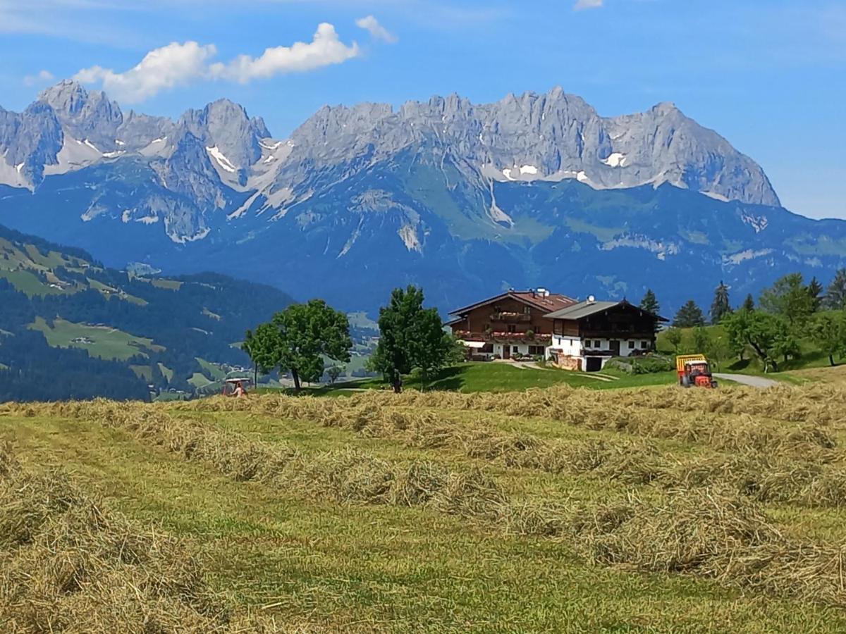 Hahnenkammblick Villa Kitzbühel Buitenkant foto