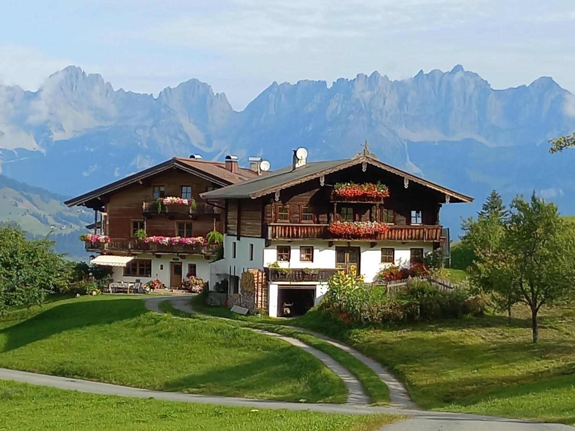Hahnenkammblick Villa Kitzbühel Buitenkant foto
