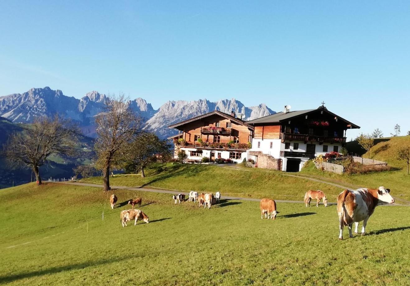 Hahnenkammblick Villa Kitzbühel Buitenkant foto