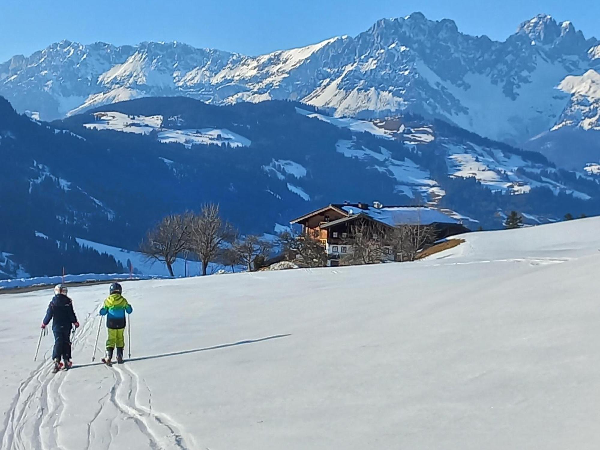 Hahnenkammblick Villa Kitzbühel Buitenkant foto