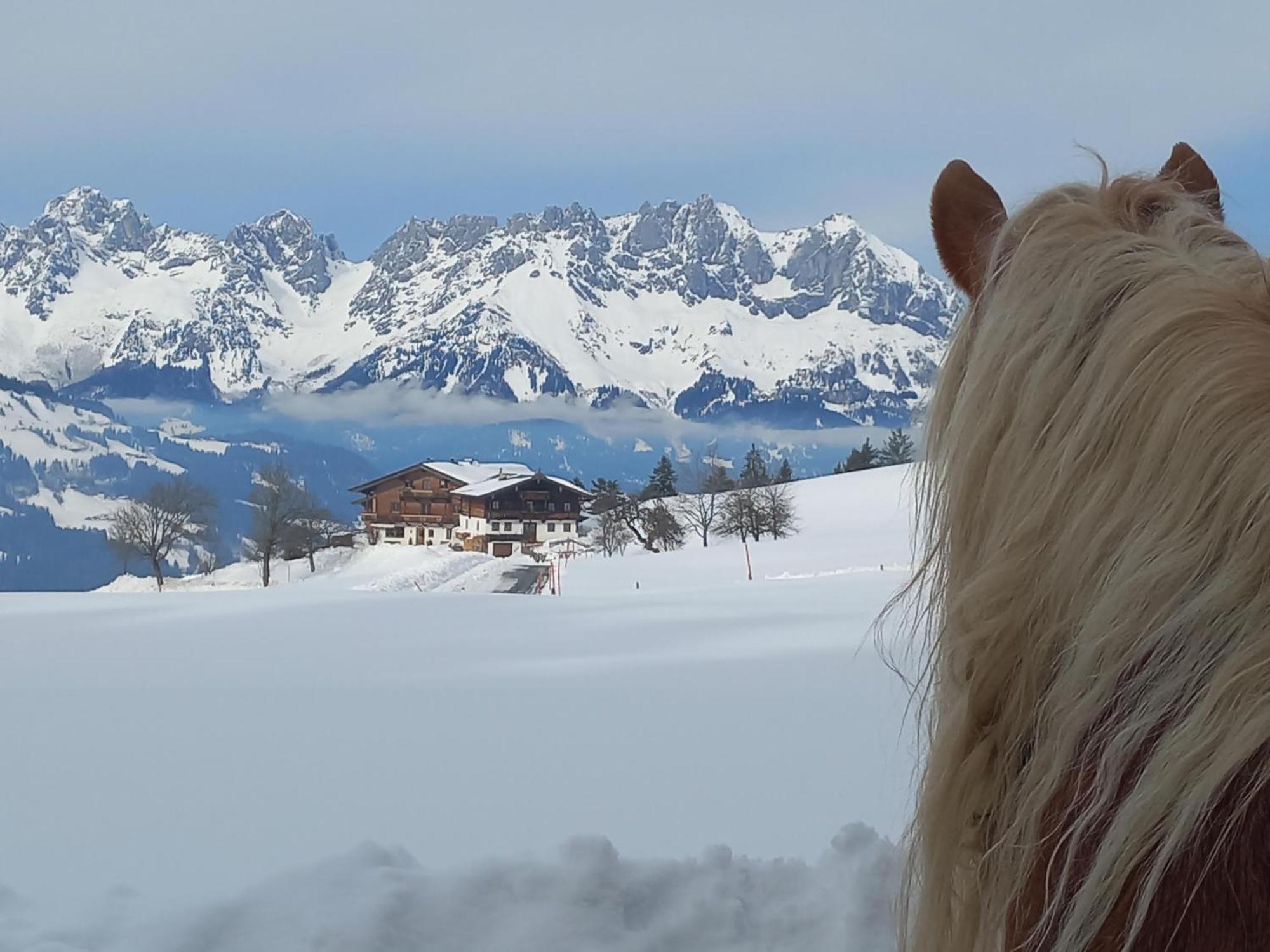 Hahnenkammblick Villa Kitzbühel Buitenkant foto