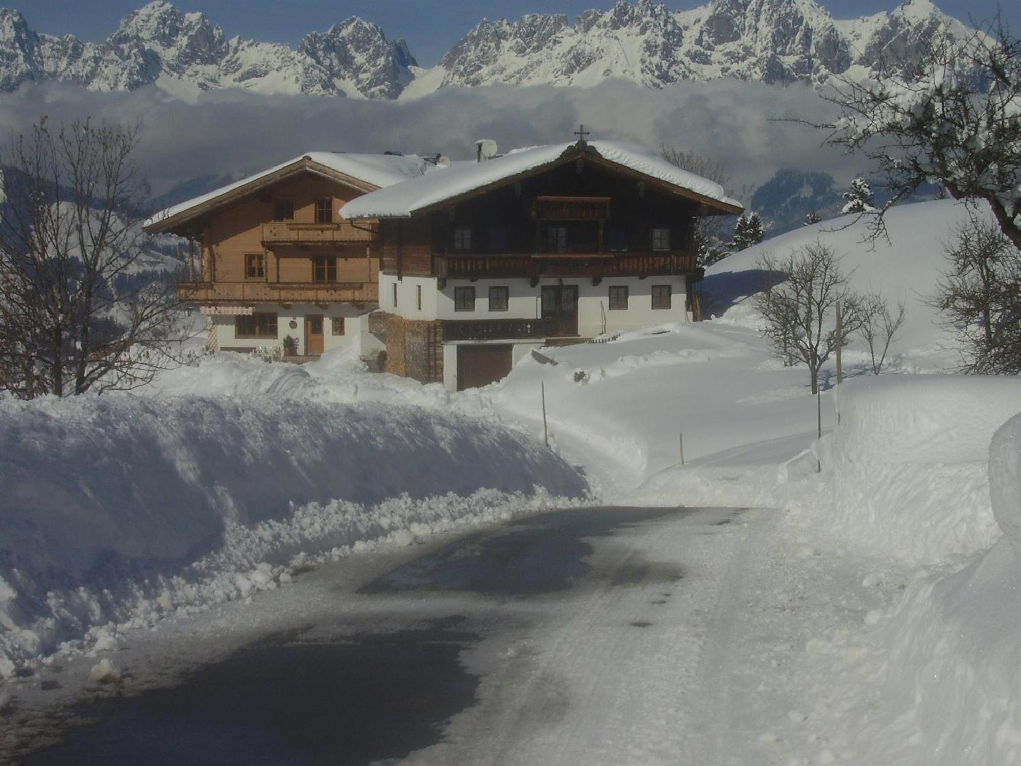 Hahnenkammblick Villa Kitzbühel Buitenkant foto