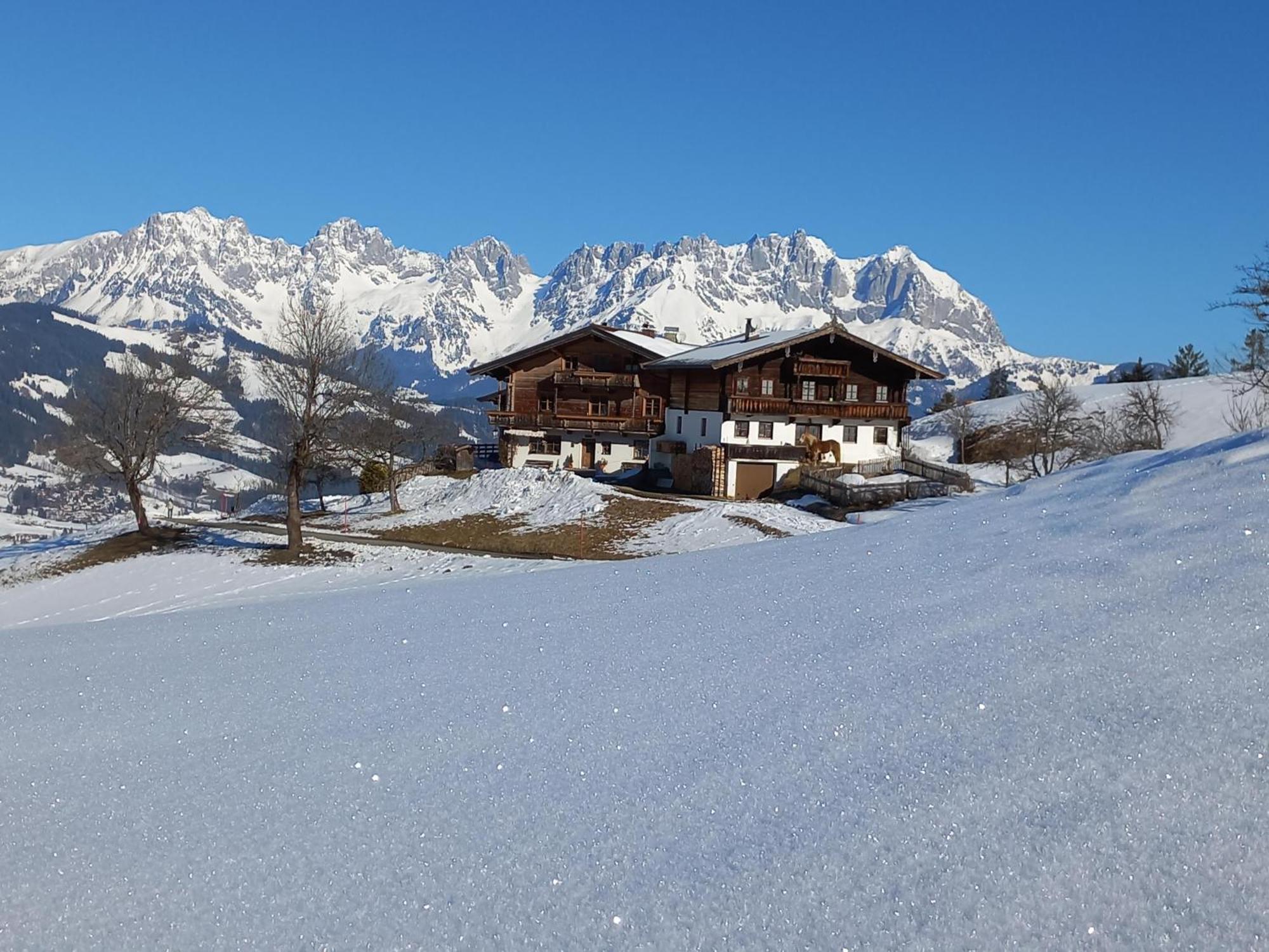 Hahnenkammblick Villa Kitzbühel Buitenkant foto